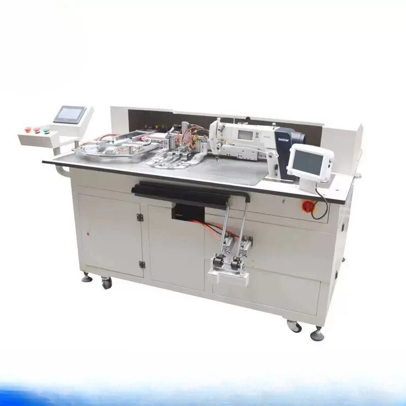 Automatic non-ironing clothing bag placement machine, denim intelligent computer car pattern machine
