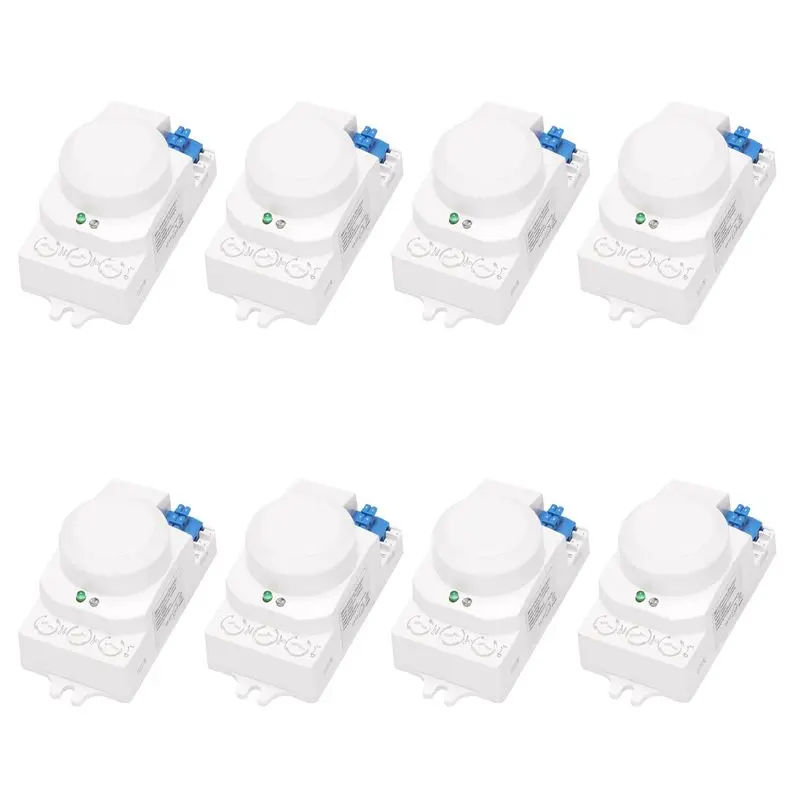 

Датчик движения 360° с LED-подсветкой 5.8ГГц, 8 каналов, для микроволновых систем, AT30