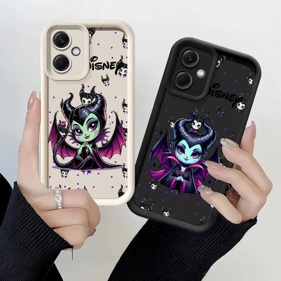 Disney Poshion Queen Witch Phone Case for Redmi 12 4G 12C 13C 4G 5G Poco X3 NFC X3 Pro C50 C51 C61 A1 A2  Plus A3 A3x Matte