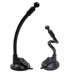 Suction Cup Car Phone Holder Base 17mm Ball Joint Gooseneck Long Arm for Windshield Dashboard Car Mobile Cellphone Stand