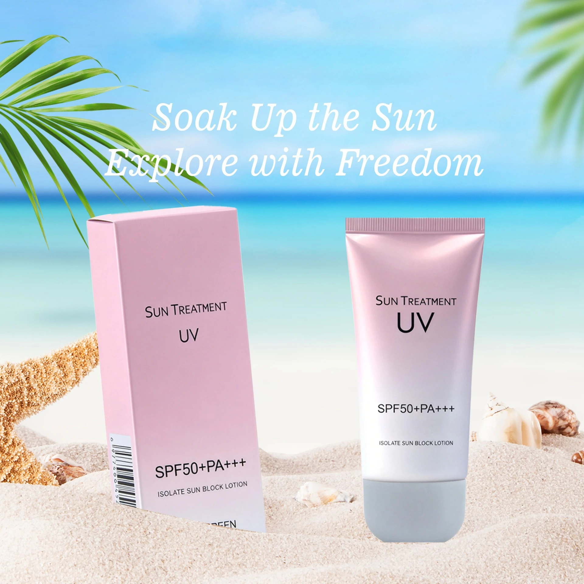 High-power High-power Isolation Sunscreen Lotion, Refreshing and Moisturizing, Long-lasting Waterproof, The Best Gift for Summer - Aliexpress Deal