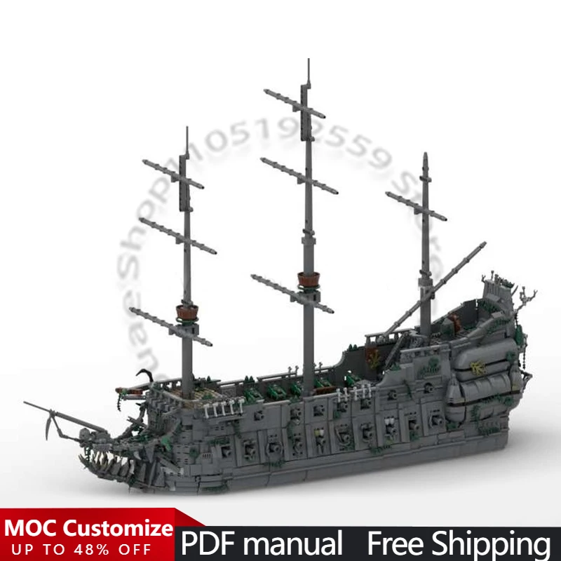 

5716 PCS War series Pirates MOC Customize Modular Building Block Kids Model Popular Creative Design DIY Boys Festival Toy Gift