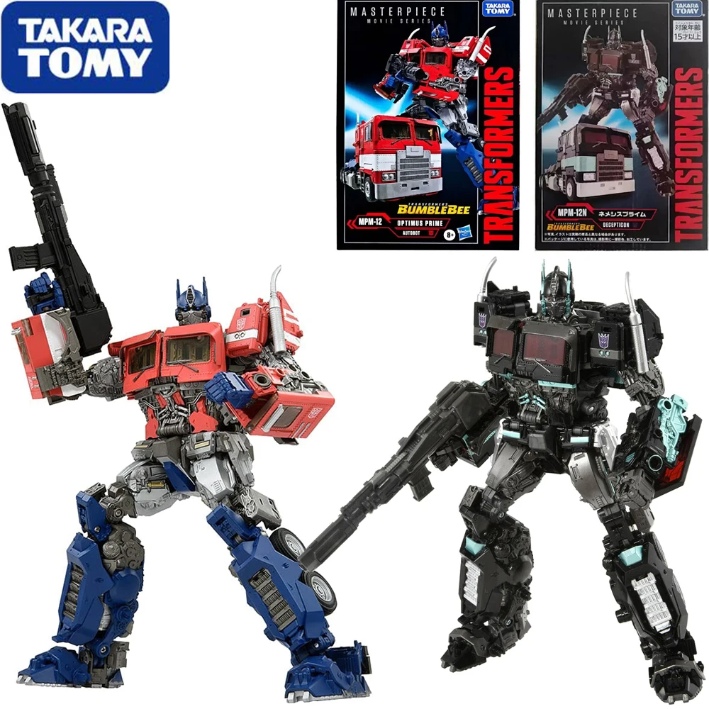 In Stock Original Takara Tomy Transformers Movie Masterpiece Series Mpm-12 Optimus Prime Convoy Collectible Toys Action Figures