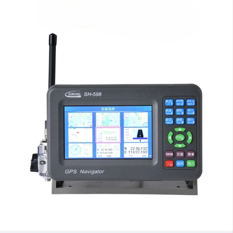 Справочный морской GPS спутниковый навигатор 5-дюймовая портативная машина AIS для распознавания столкновений