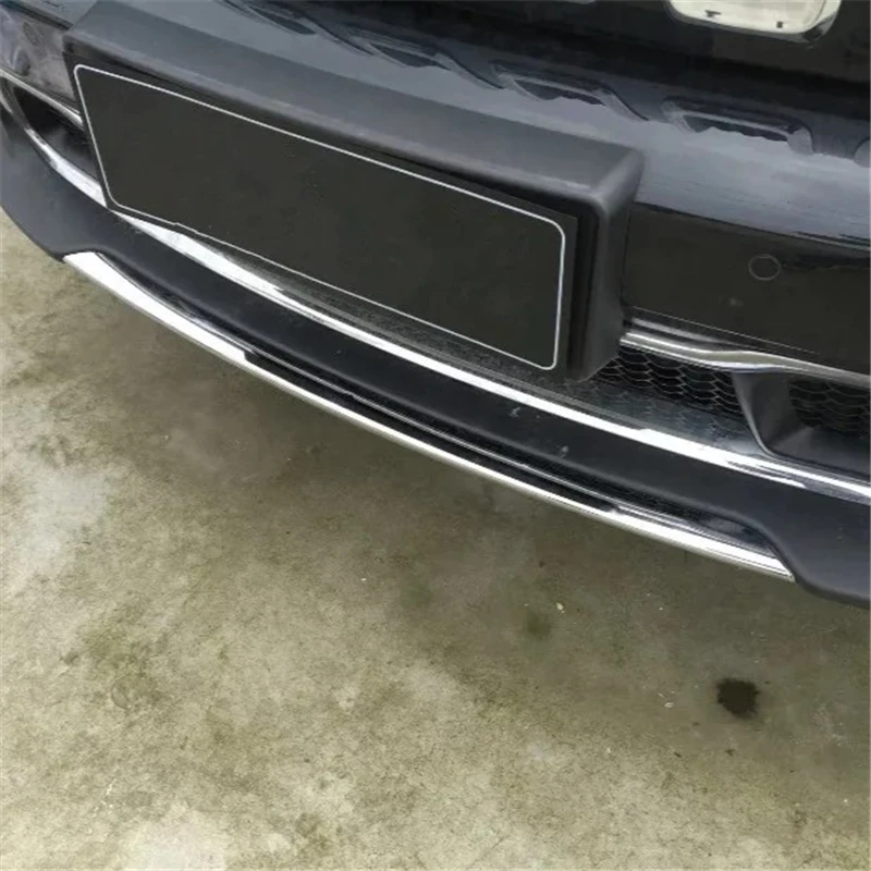 

WELKINRY For Jeep Cherokee KL 5th Generation 2014-2018 ABS Chrome Front Car Head Tail Rear Bumper Cover Trim