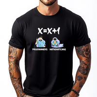 Funny Mathematics Computer Science Programmers Mathematicians Shirts Men Graphic Men T Shirt Homme Funny