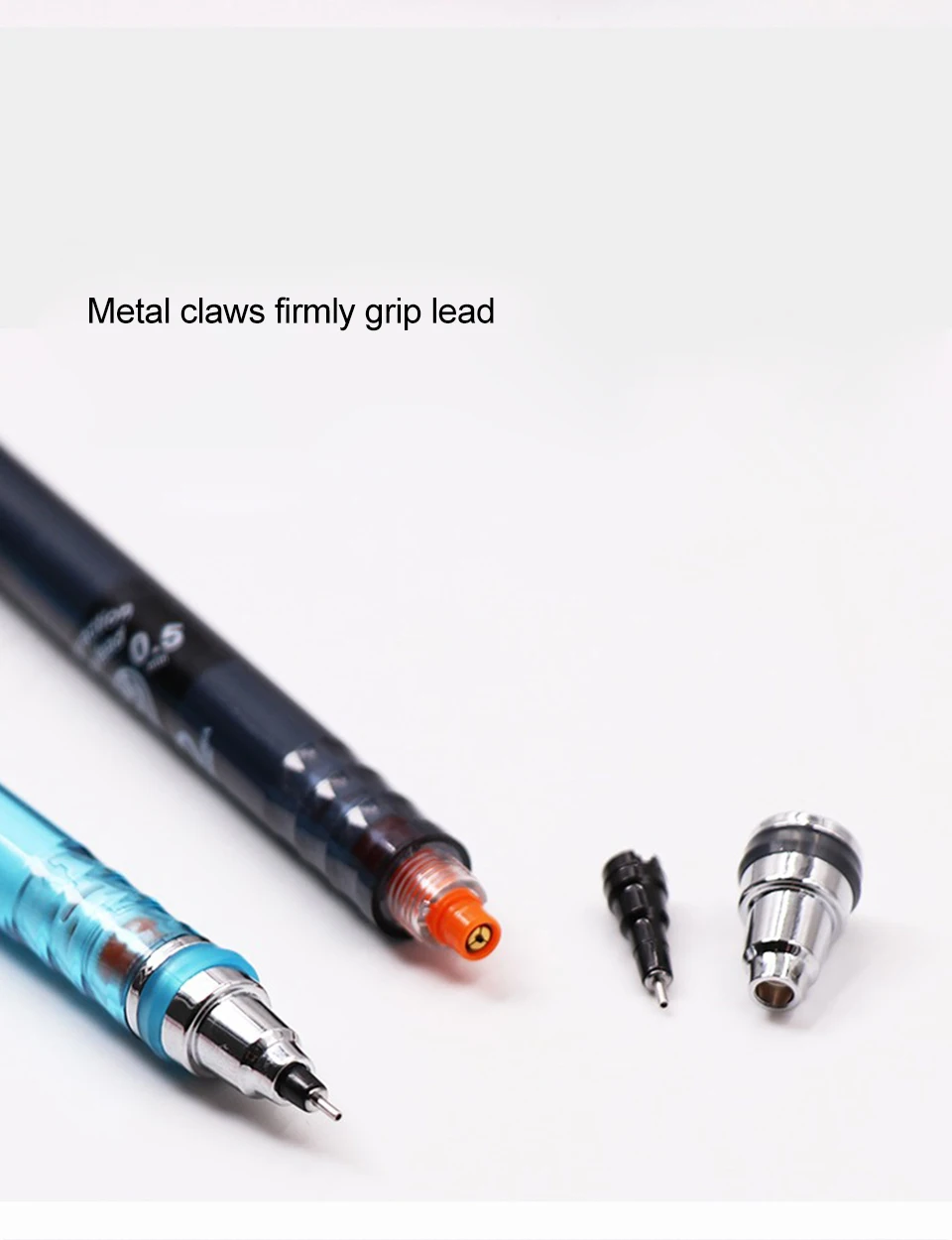 1 stücke Japan UNI Mechanische Bleistift Kuru Toga Automatische Rotation M5-450T Zeichnung 0,5mm Original HB/2B Kawaii Schule schreibwaren – Detail 4
