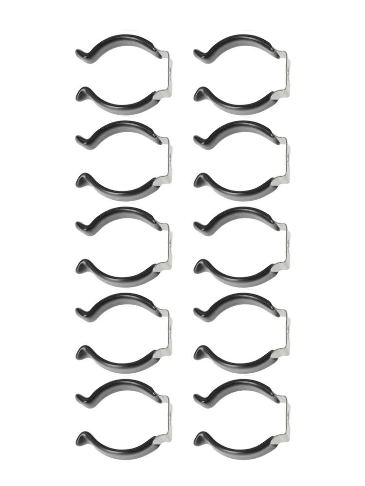 10x Narrow Base Tool Spring Terry Clips Pipe Clamp Heavy Duty Tool Storage Strap 20mm,25mm,25mm(H:35),28MM,30MM(H:37),30MM(H:42)