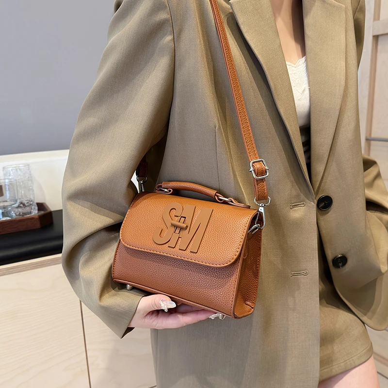 

Fashion Women High End Luxury Leather Shoulder Bag Elegant Classic Tote Handbag Crossbody Daily Commuter