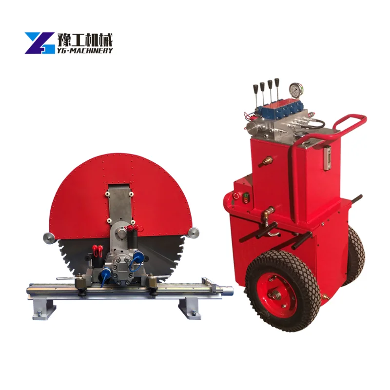 YG Automatic Concrete Wall Sawing Cutter Double Motor Electric Wall Saw Cutting Machine 800mm 1000mm 1200mm