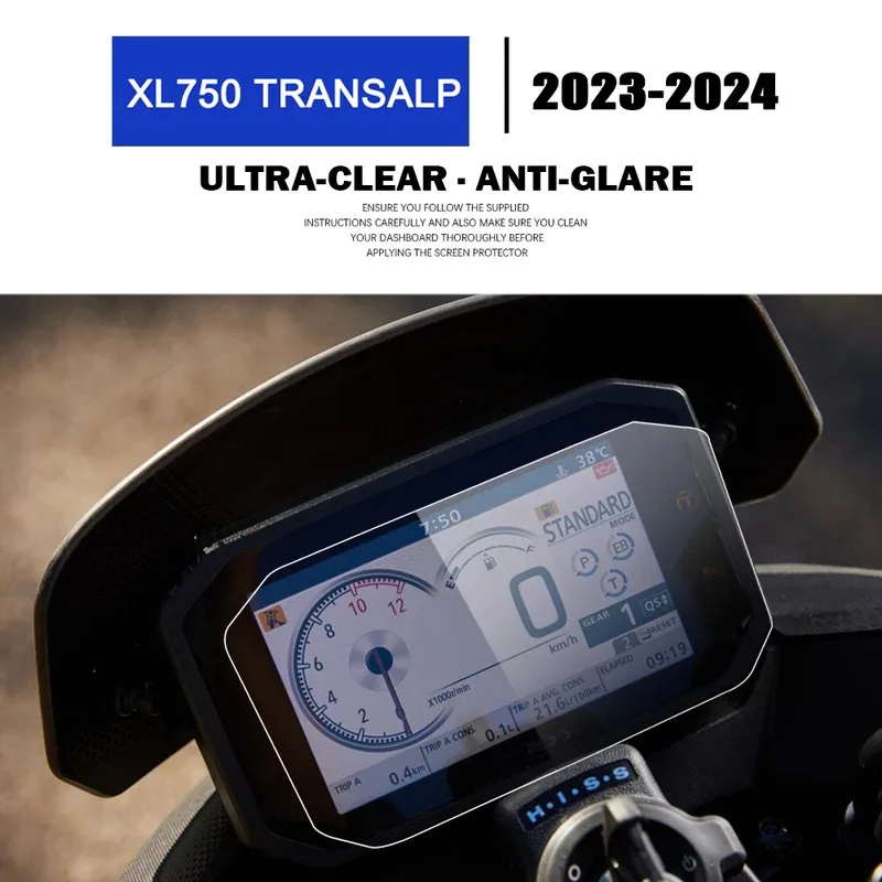 

For Honda XL 750 Transalp XL750 Transalp New Motorcycle Accessories Scratch Panel Screen Dashboard Protection Instrument Film