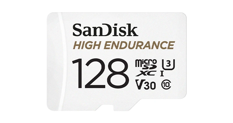 SanDisk 32GB 64GB 128GB 256GB High-Endurance MicroSDXC UHS-I Karte 20000 Stunden Dauerempfindung 100MB/s 40MB/s Speicherkarte – Detail 10