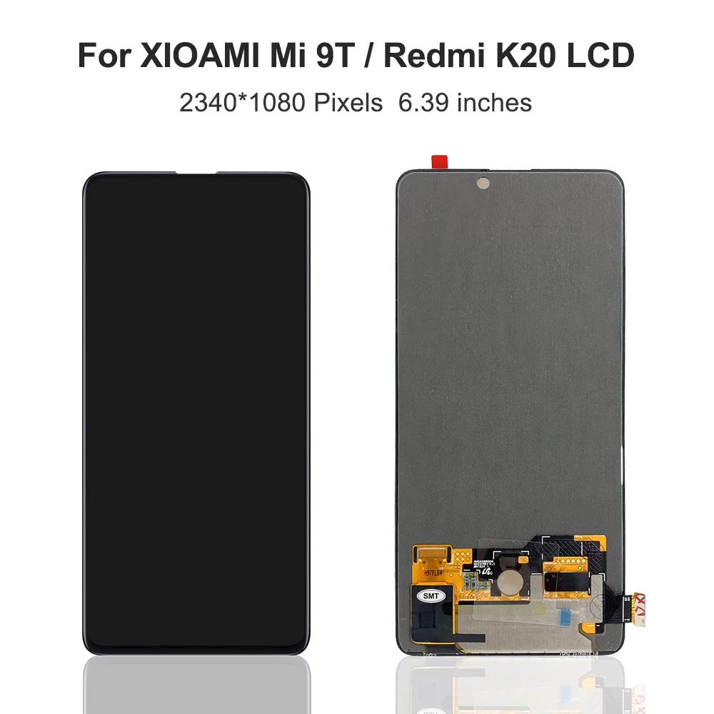 Dla Xiaomi 6.39 \'\'Mi 9T/Mi 9T Pro dla Redmi K20/K20 Pro M1903F10G wyświetlacz LCD ekran dotykowy wymiana zespołu Digitizer