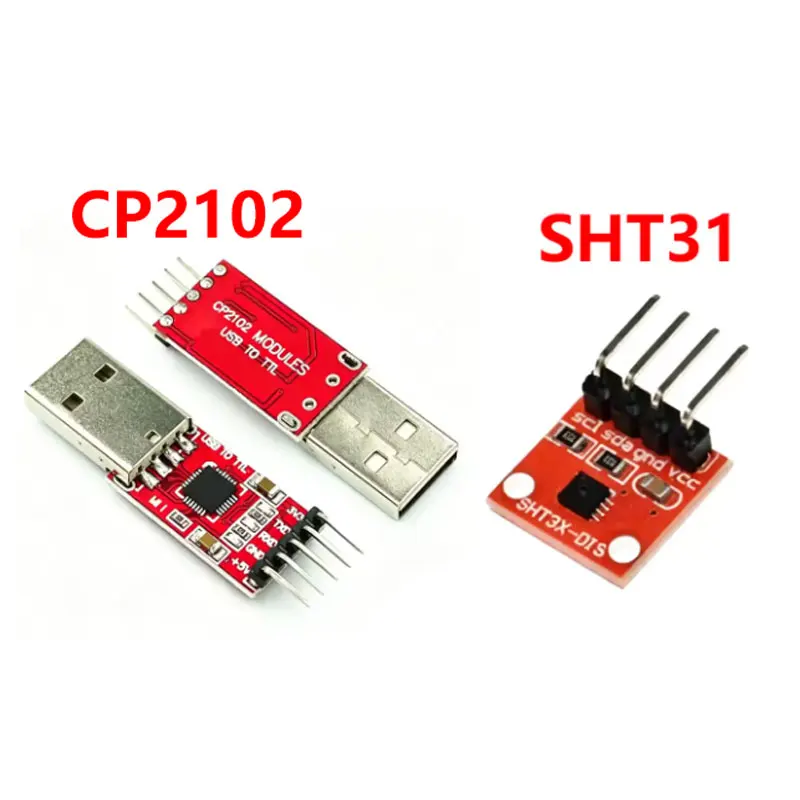 500pcs CP2102+SHT31 modules