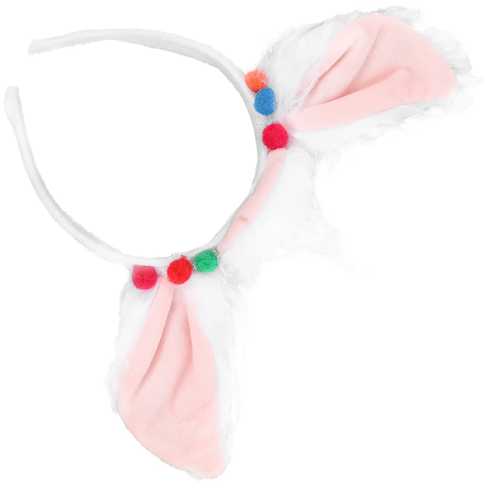 Alpaca Ears Headband for Adults – Soft Comfortable Cosplay Headband, Realistic Design for Halloween, Costume Parties & Gifts