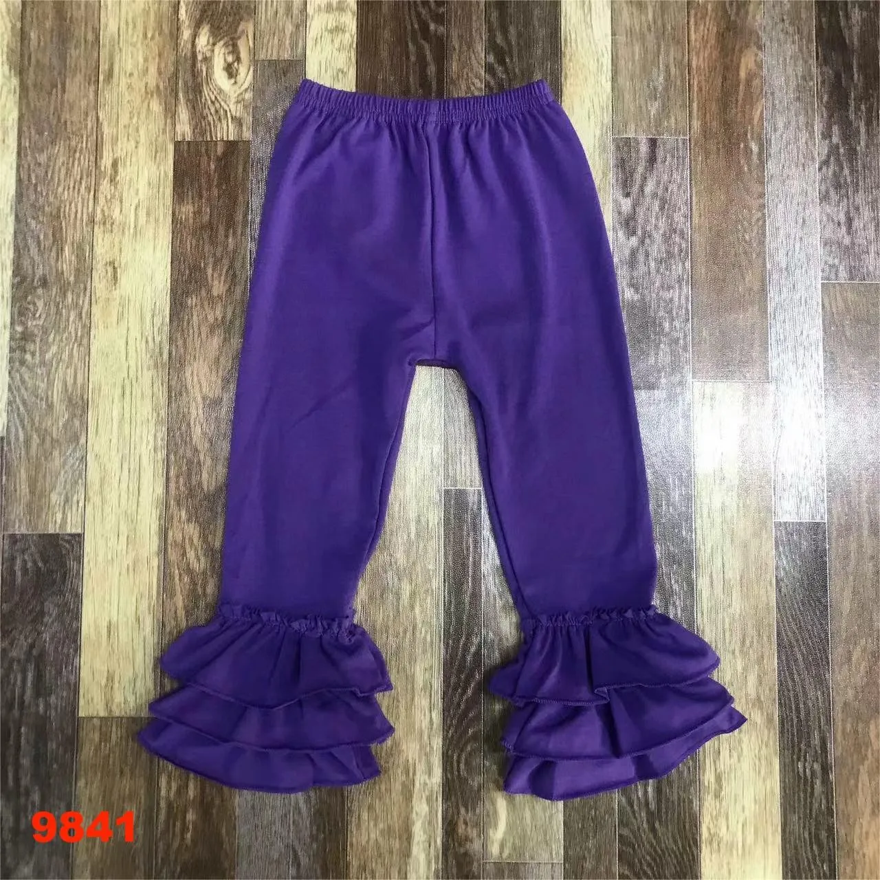 Childrens pants Boot Baby Girls bluey Mermaid Holographic Spandex Trousers  Toddler Bell Bottom Pants Infant Soft Clothing