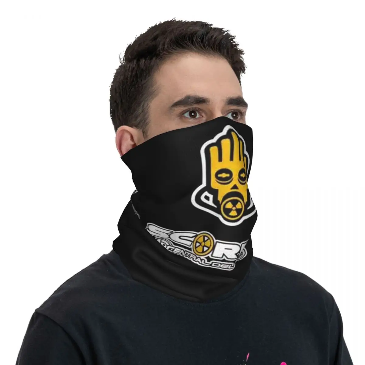 Skorpia-Central del Sonido Bandana Hals abdeckung gedruckt magischen Schal warmes Stirnband läuft Unisex Erwachsenen wind dicht