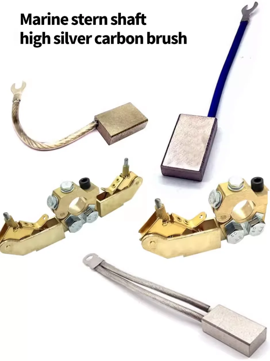 

(single Sale) 10X20X32MM Silver Carbon Brush Marine Stern Shaft Grounding High Silver Carbon Brush 10*20*30/32/35/40/45/50MM