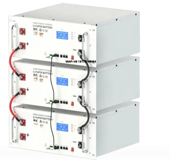 SUG SBS-51.2200 51.2V 200Ah 10.24kwh Solar System SBS-Rack/Cabinet Mounted Lithium Energy Storage Battery