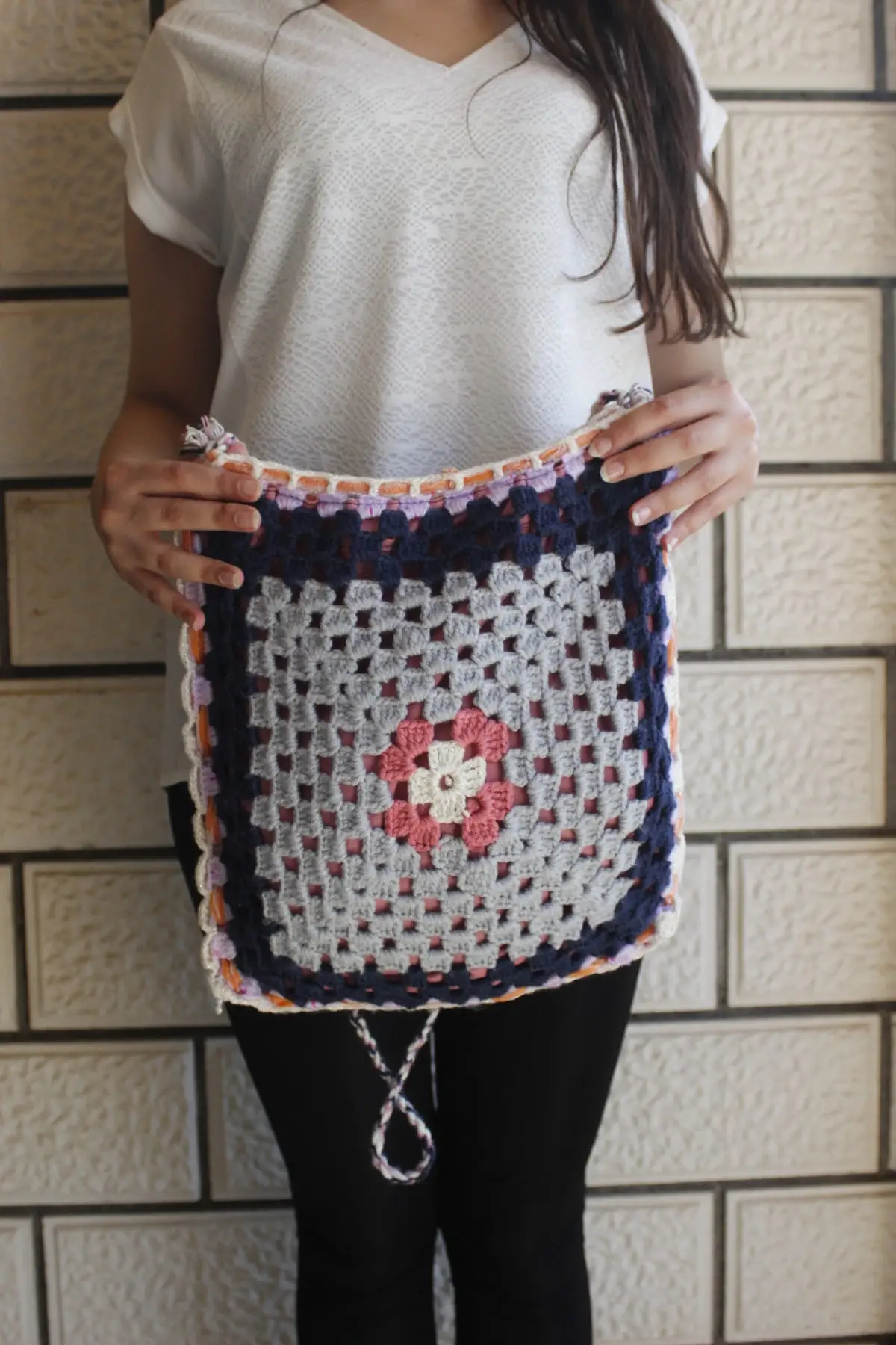 Uras Handmade Crochet Knitting Women Shoulder Bag Berivan Women bag Shoulder Bag Handmade