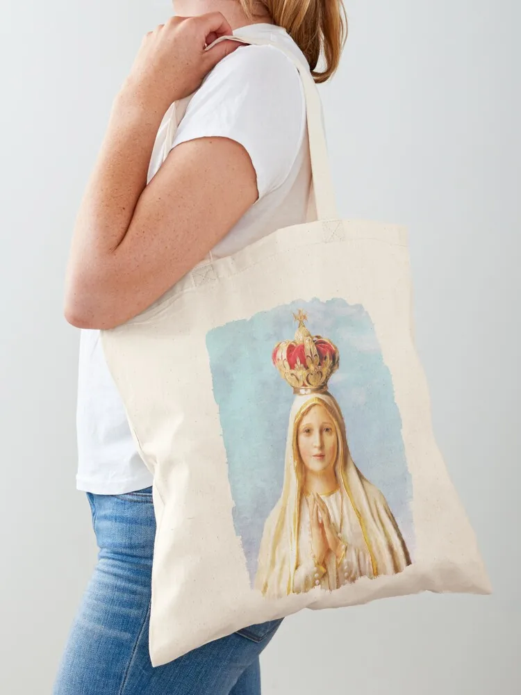 Our Lady of Fatima Tote Bag custom bags Women's beach bags