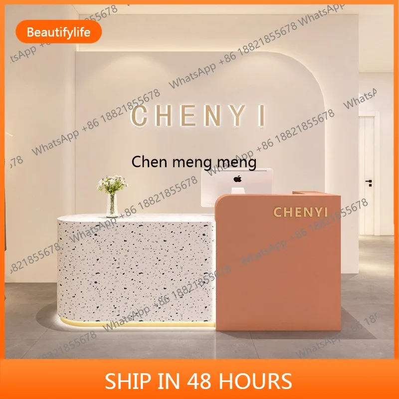 

Легкий роскошный магазин одежды, барный стол, касса, женская одежда, детская одежда, салон красоты, барный магазин, маленькая стойка регистрации