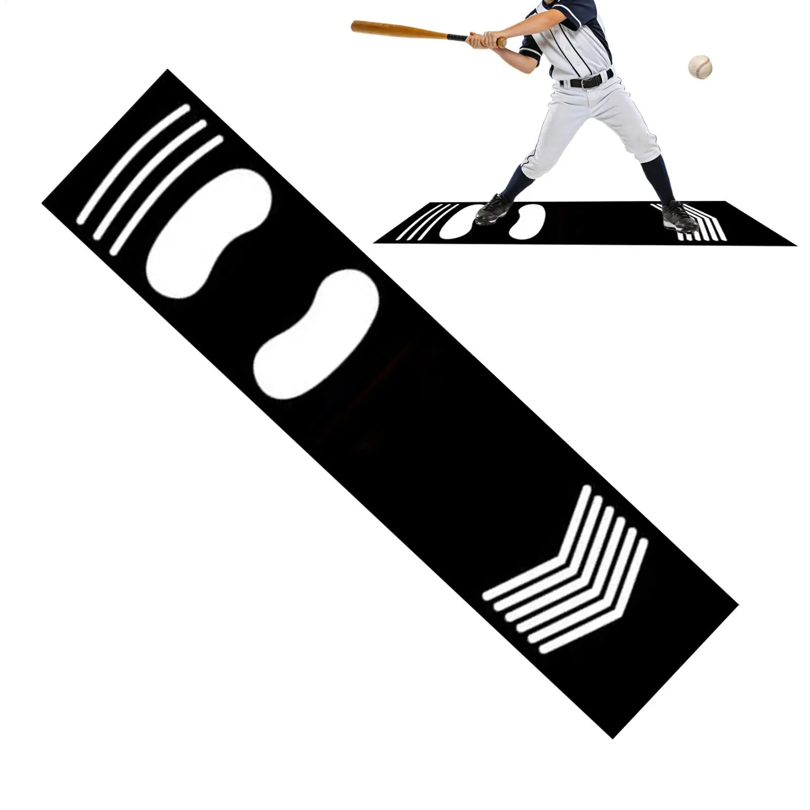Non-Slip Baseball Hitting Mat 2
