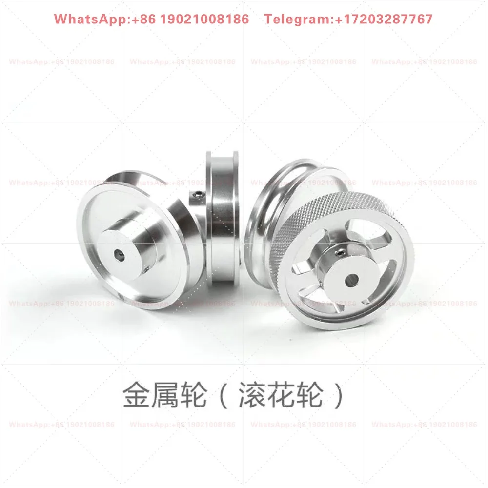 Conveyor belt meter wheel encoder special bracket synchronous wheel UVH groove metal roller 200MM 68MM