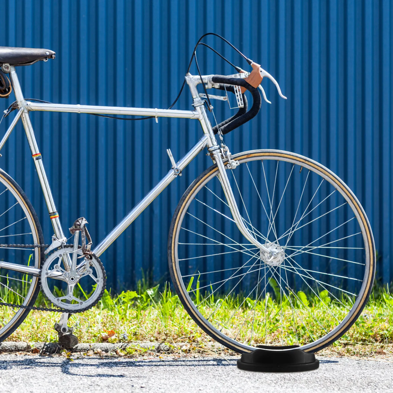 

Bike Front Wheel Riser Block Stable Stand Essential Indoor Trainer Bicycle Riding Platform Mountain Road Bike Accessories