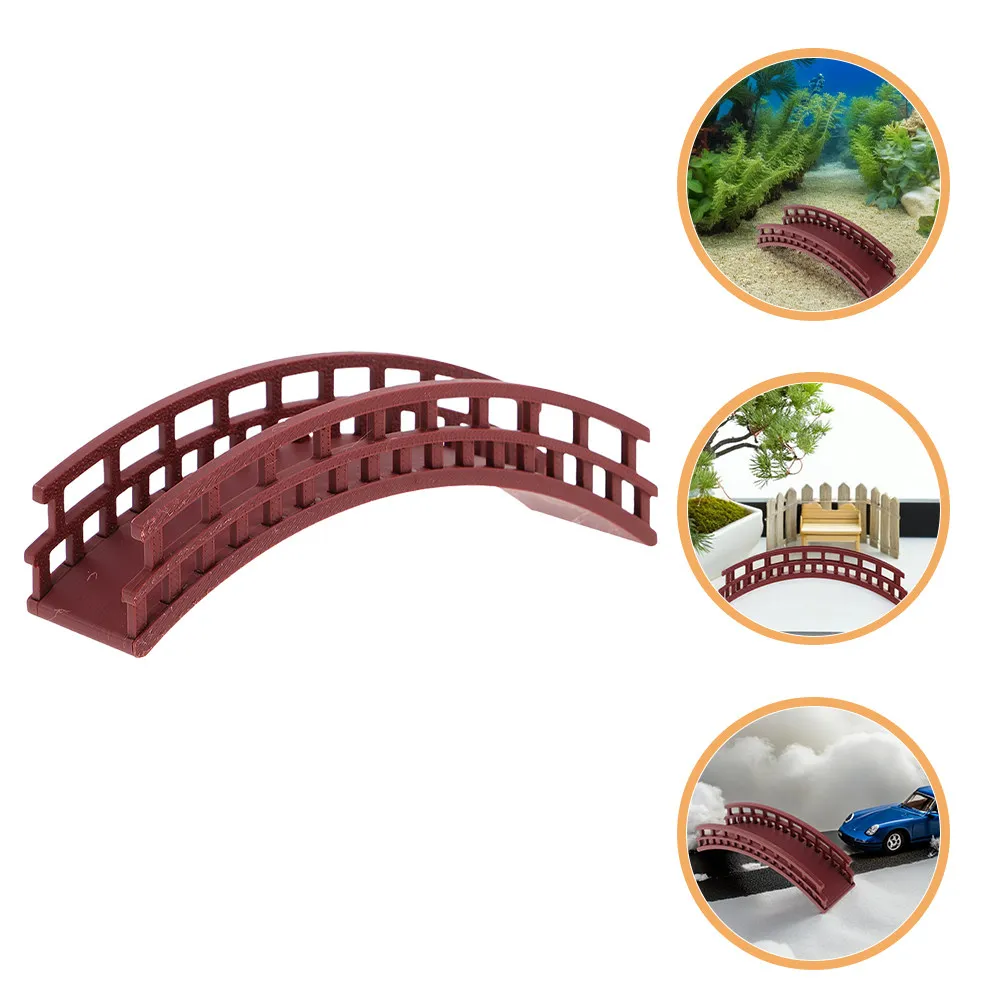 Mini Arch Bridge Lightweight Design for Fairy Garden Bonsai Plant Pot Micro Landscaping Decoration Miniature Arch Bridge