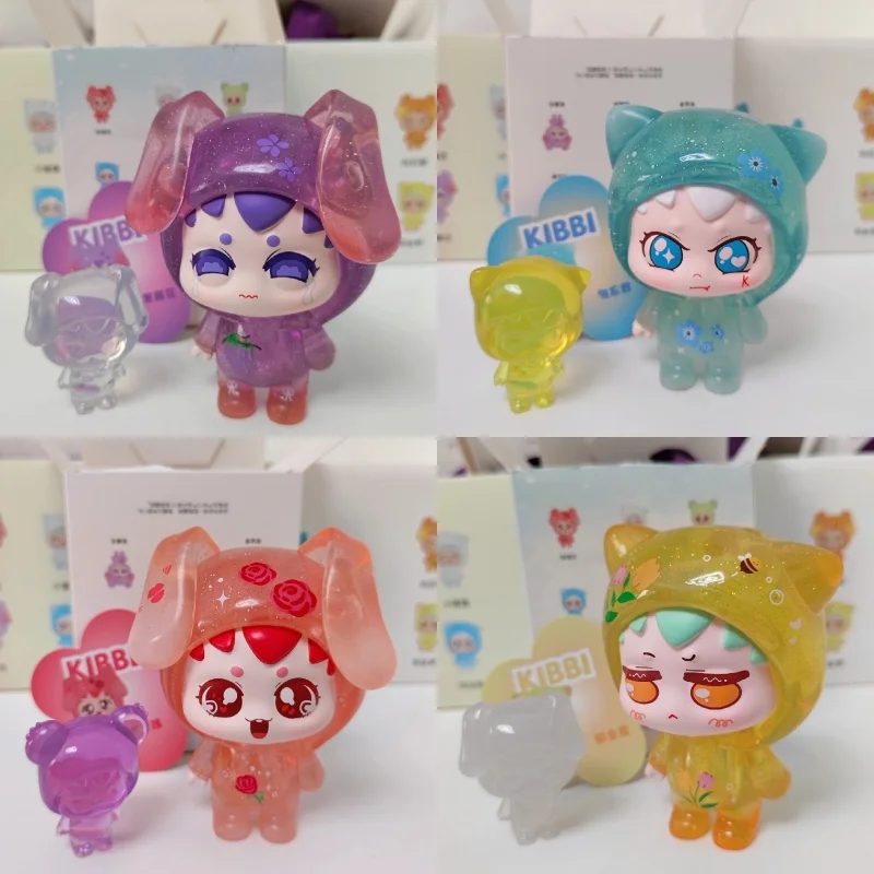 رائجة البيع كيببي هود الجيل 2 حلاوة اللون شفافة سلسلة صندوق أعمى غامض العصرية لطيف جمع هدايا عيد الميلاد اللعب