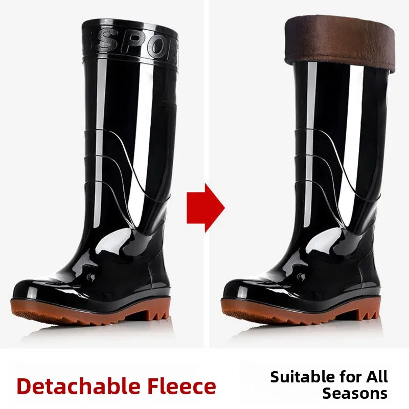 Herren-Regenstiefel, hohe Tubc-wasserdichte Gummi-EES für Fiing und Harvesting, Seood, Arbeitsschutz, besondere Verwendung, OES