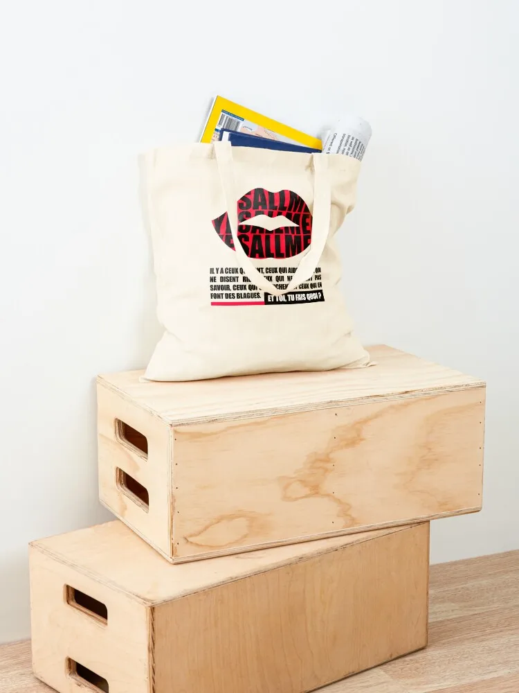 YES ALL MEN ?? Tote Bag ecological bags tote bag screen reusable shopping bag tote bags cloth bags