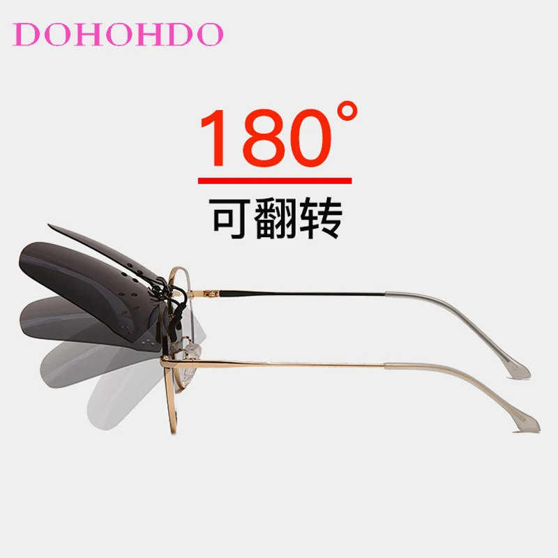 

Sports Classic Designer Polarized Night Vision Clip-on Flip-up Lens Anti-Glare Driving Shades Women Fishing Goggles Man UV400