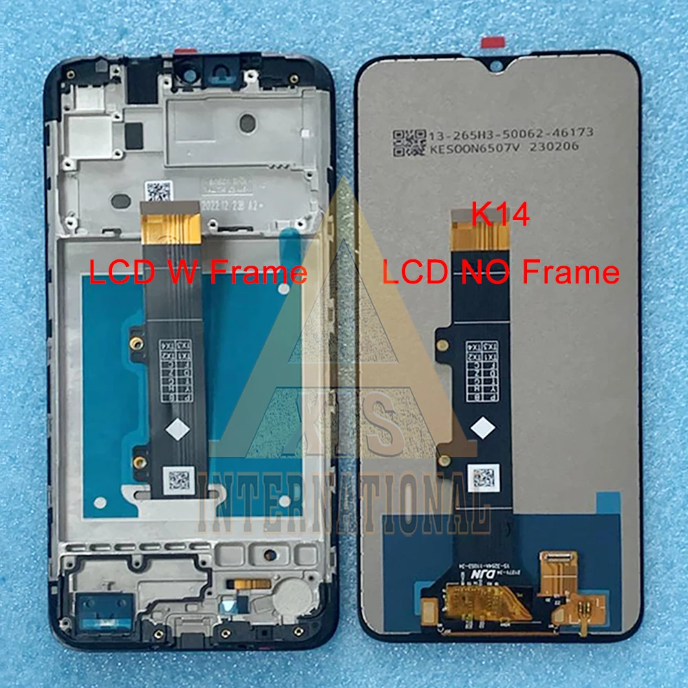 6.5\'\' Original For Lenovo K14 K14 Plus LCD K15 Display Screen+Touch Panel Digitizer For Lenovo K14 Note LCD K15 Plus LCD Frame