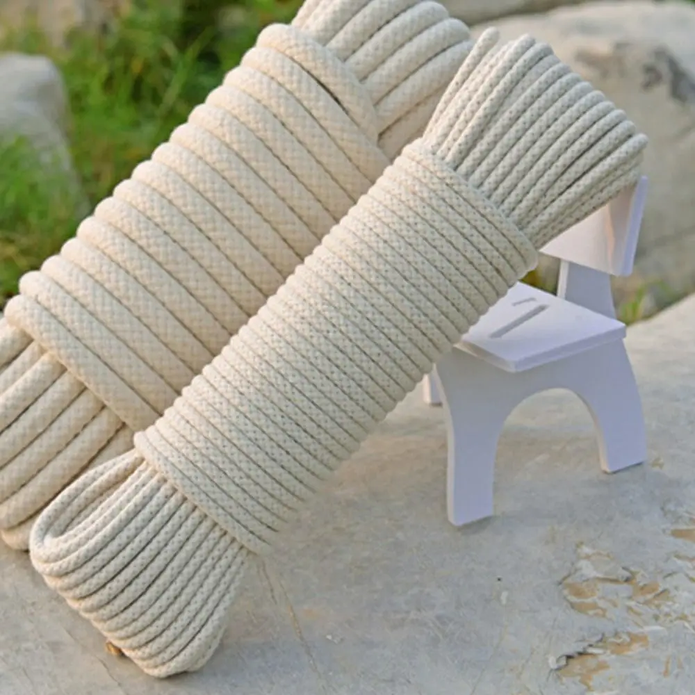 Strong Cotton Rope Clothes Washing Laundry Dryer Line Twine Hank Polley Jute