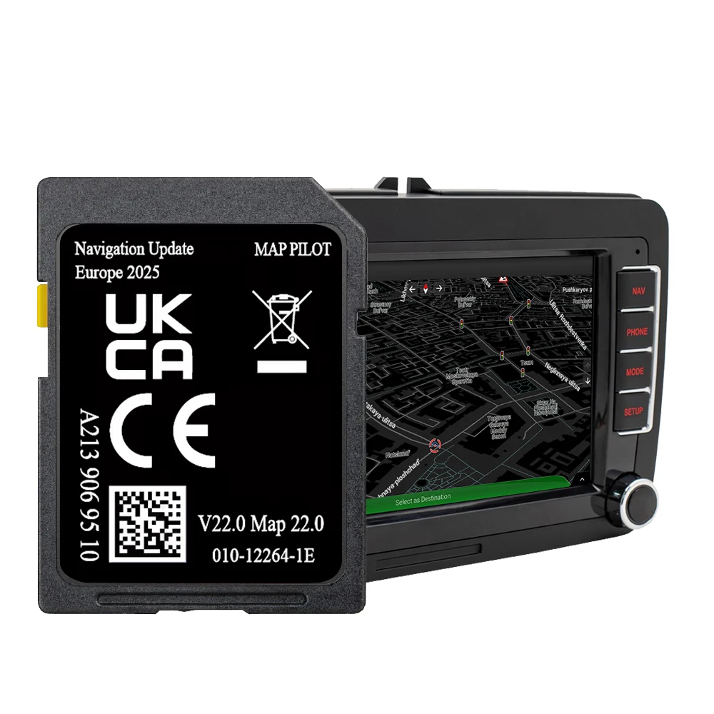 Image of A2139069510 V22 SD-Karten-Navigationsmodul Europa 2026 für Mercedes GLC-Klasse X253 2015-2019 Auto-Navigationszubehör