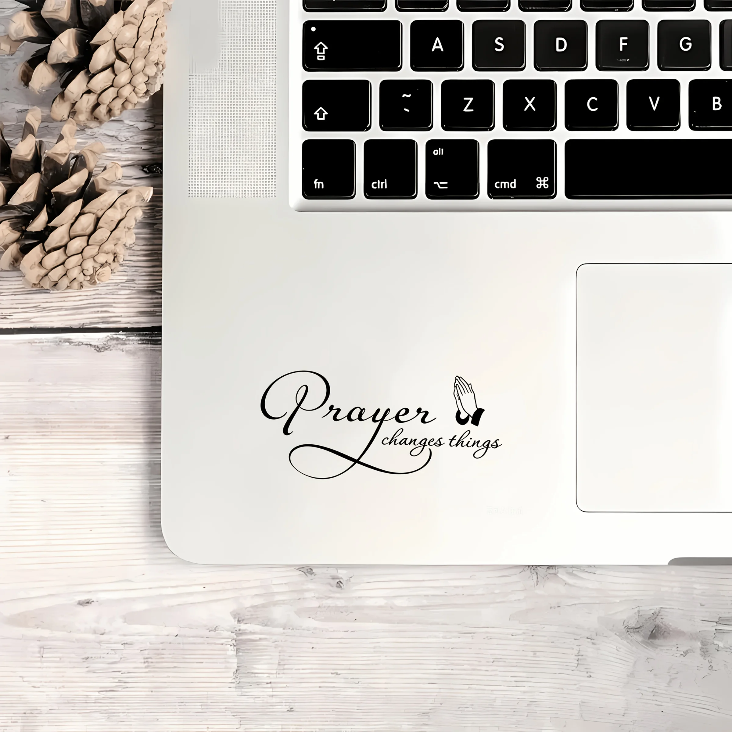 Prayer Changes Everything Sticker Christian Faith Vinyl Decal Car Mirror Religious Quote Gift Decor