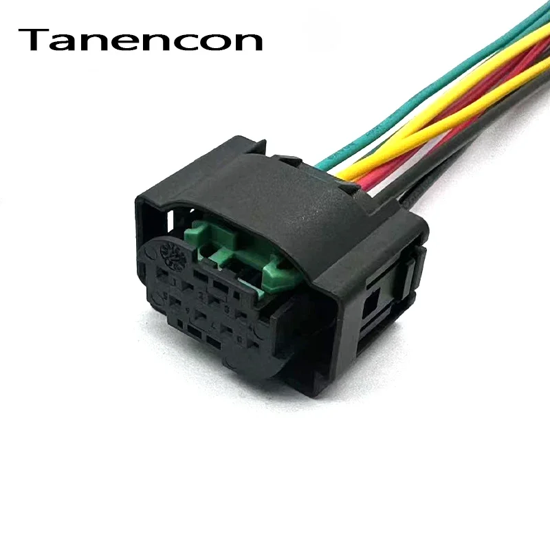 1 Set 8 Pin 1-1534229-1 ACC Electric Eye Radar Sensor Plug Lane Change Assist Controller Connector For VW Audi A4L BMW 4F0972708