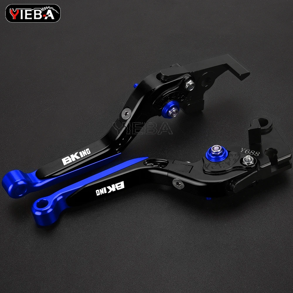 YIEBA CNC Foldable Adjustable Brake Clutch Lever Motorcycle Accessories For SUZUKI BOULEVARD C90 C50 C83 2005-2009 2008 2007
