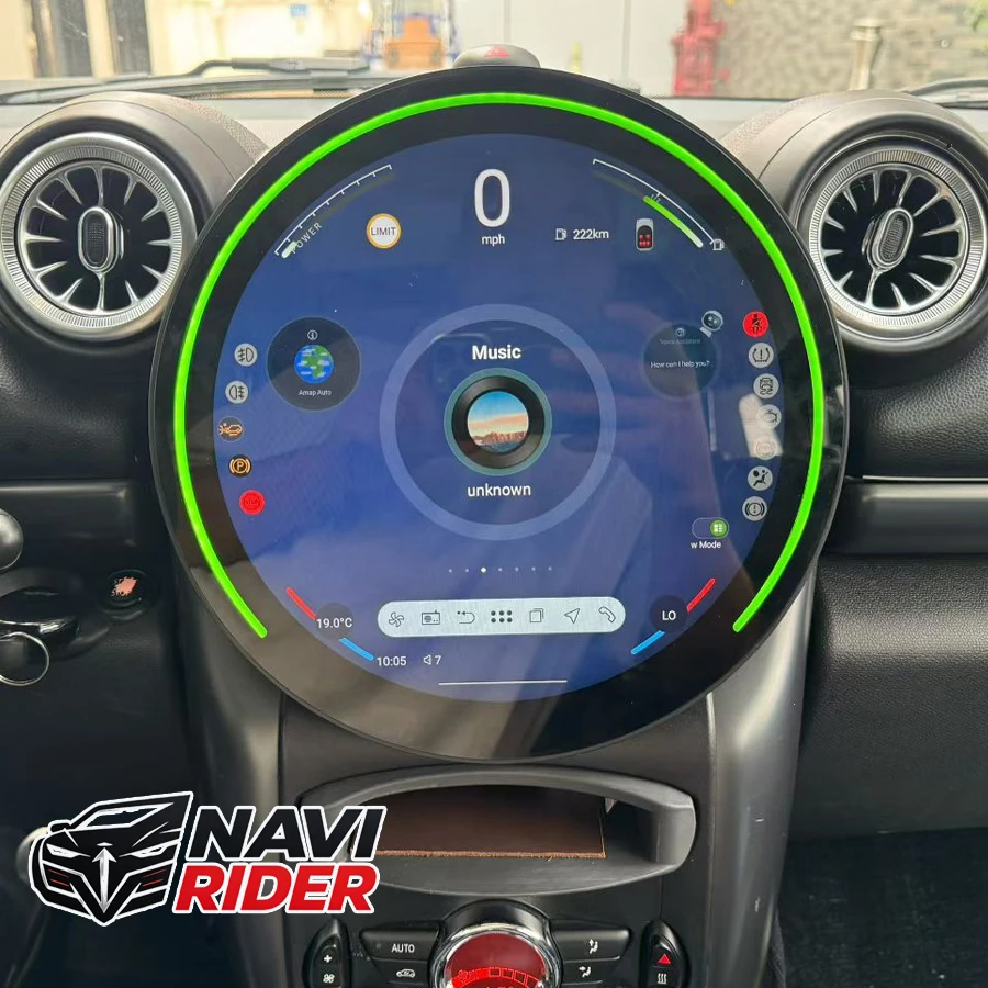 11.9'' Android 15 Carplay For BMW Mini Cooper R56 R60 2006-2016 Touch Android Auto GPS Navigation Stereo Multimedia Video Player