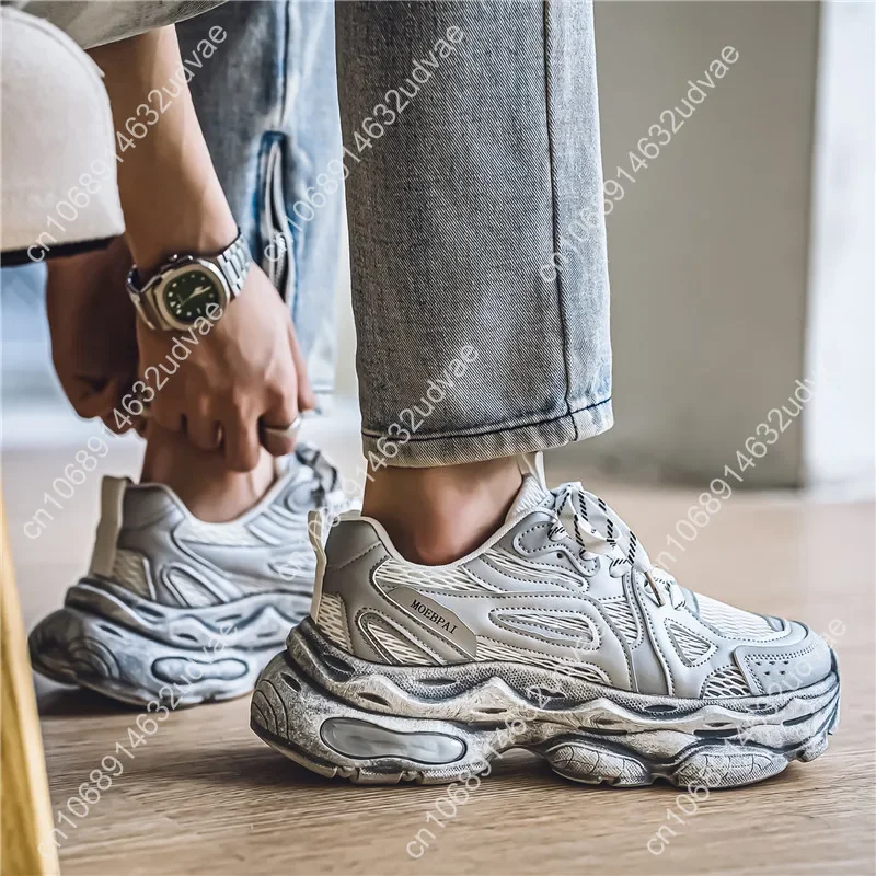 الرجال أحذية رياضية الذكور حذاء رجالي غير رسمي Tenis أحذية فاخرة المدرب سباق تنفس حذاء أحذية بدون كعب أنيقة احذية الجري للرجال