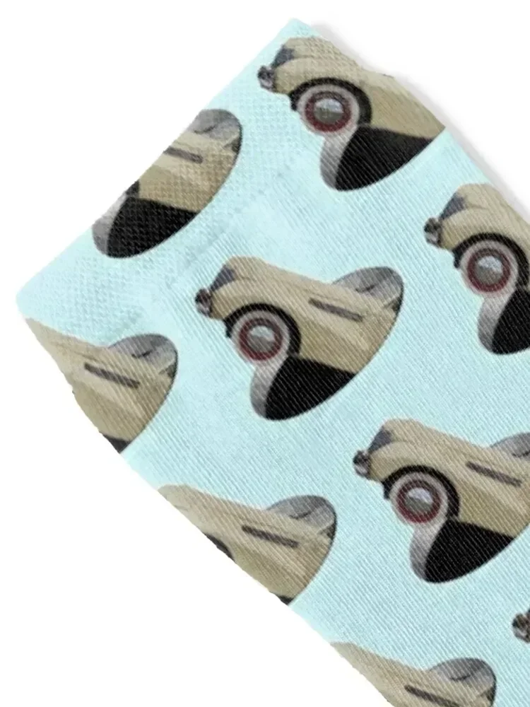 I never saw the pothole Socks winter thermal cute sports stockings funny sock Male Socks Women's