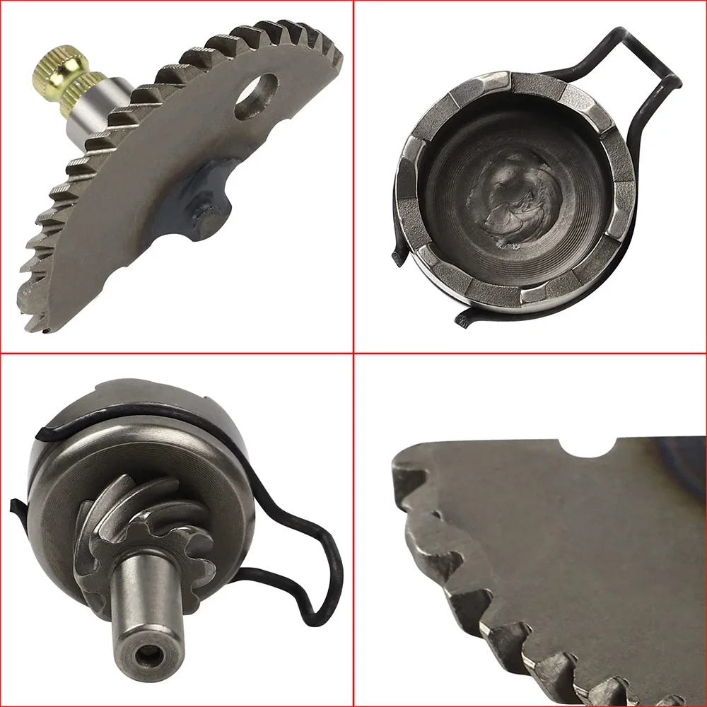 Skuter Motorower Kick Start Gear Starter Shaft Starter Lever Rebuild Kit Idle Gear Spring pasuje do 49cc 50cc 80cc GY6 139QMB P139QMB — zdjęcie 6