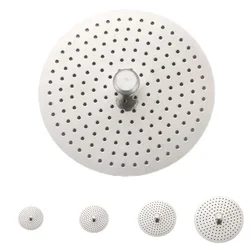 4/6cup Stainless Steel Filter Espresso Tamper Filter Moka Pot Pressed Powder Reducing Filter For Mocha Pot Coffee Pot Replacemen