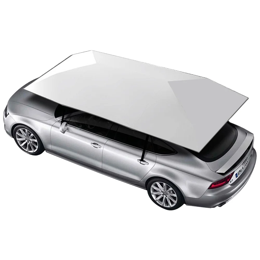 

Fully Automatic Car Umbrella/Car Half Cover Mobile Carport Sunscreen/Parasol