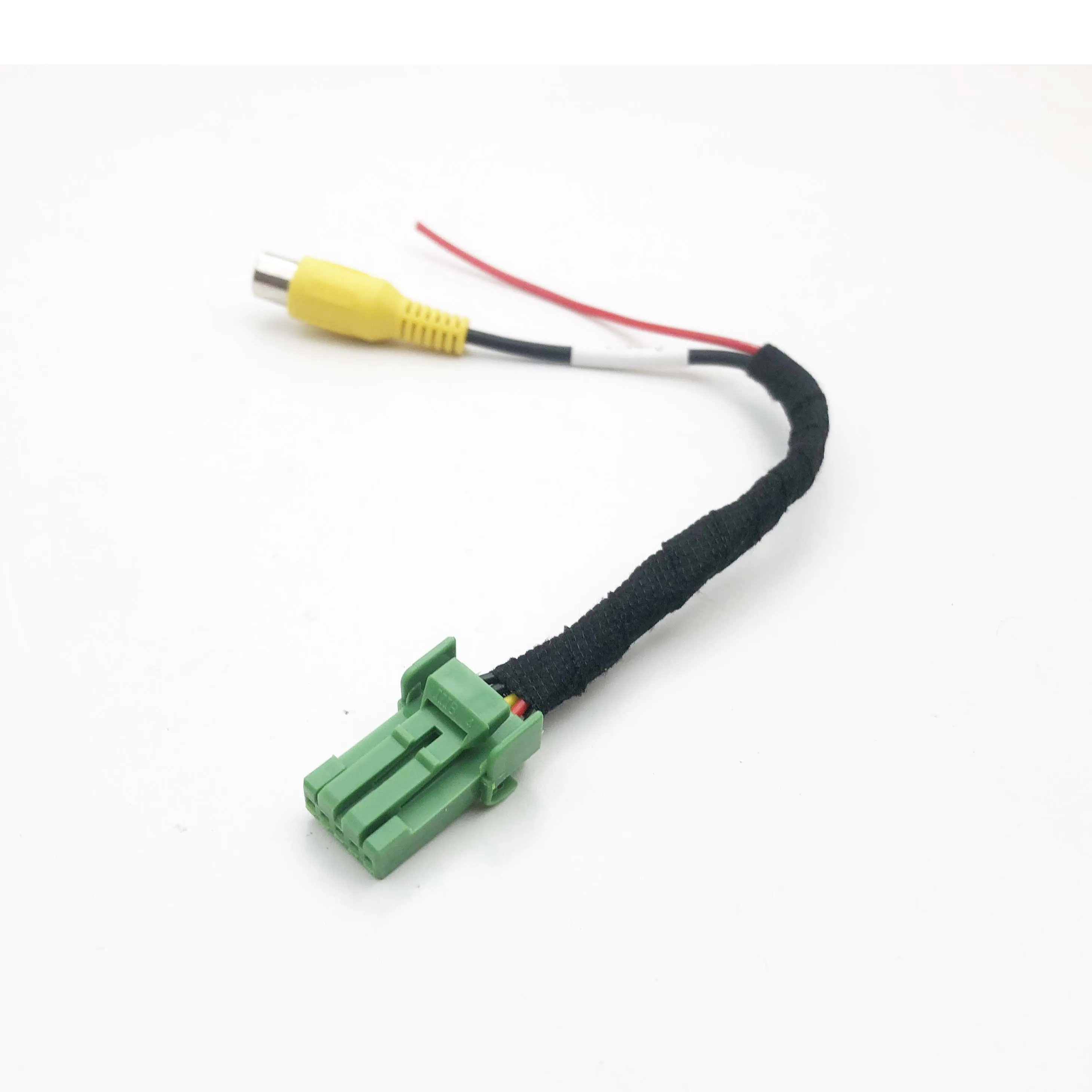Vkauto Backup Camera RCA Video Adapter Cable For toyota Alpine PZM71-12400 oem radio add backup camera