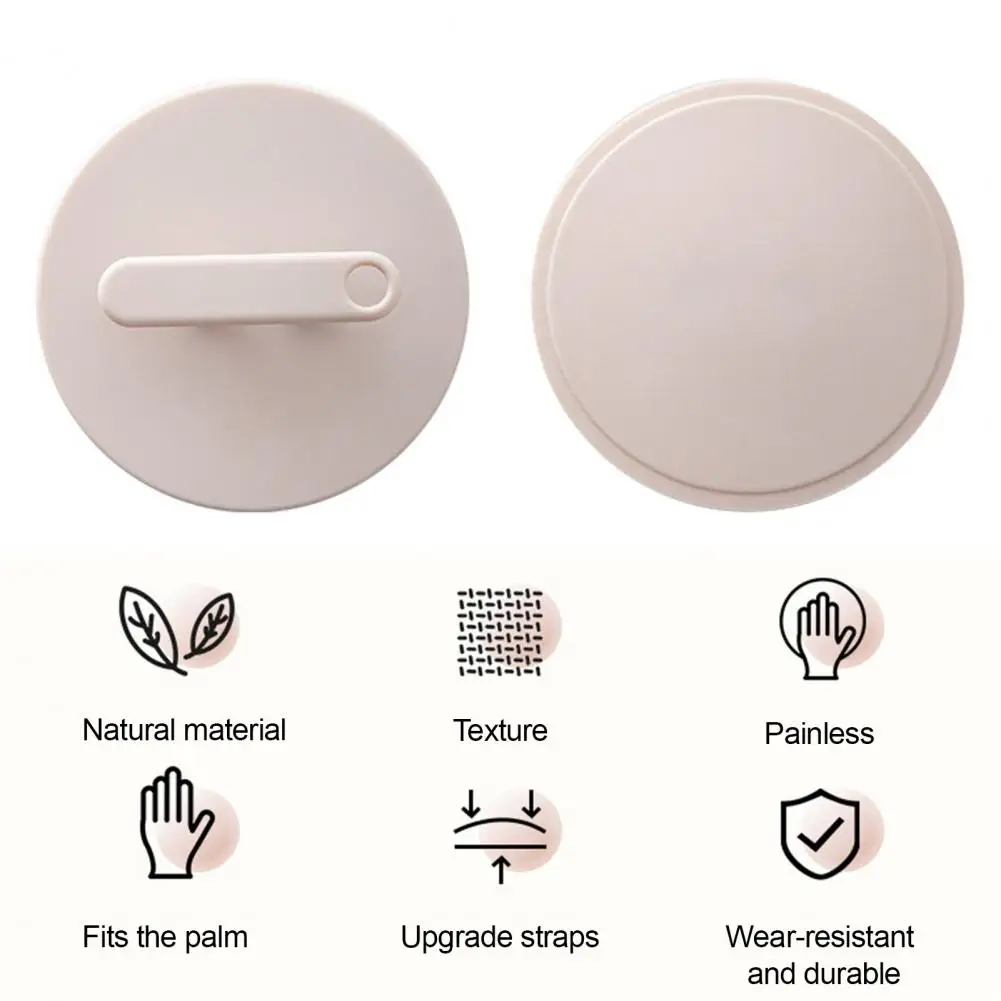 Body Mud Scrubbing Brush 2pcs Silicone Shower Scrubber with Handle Back Body Exfoliation Gloves Waterproof for Dead for Shower