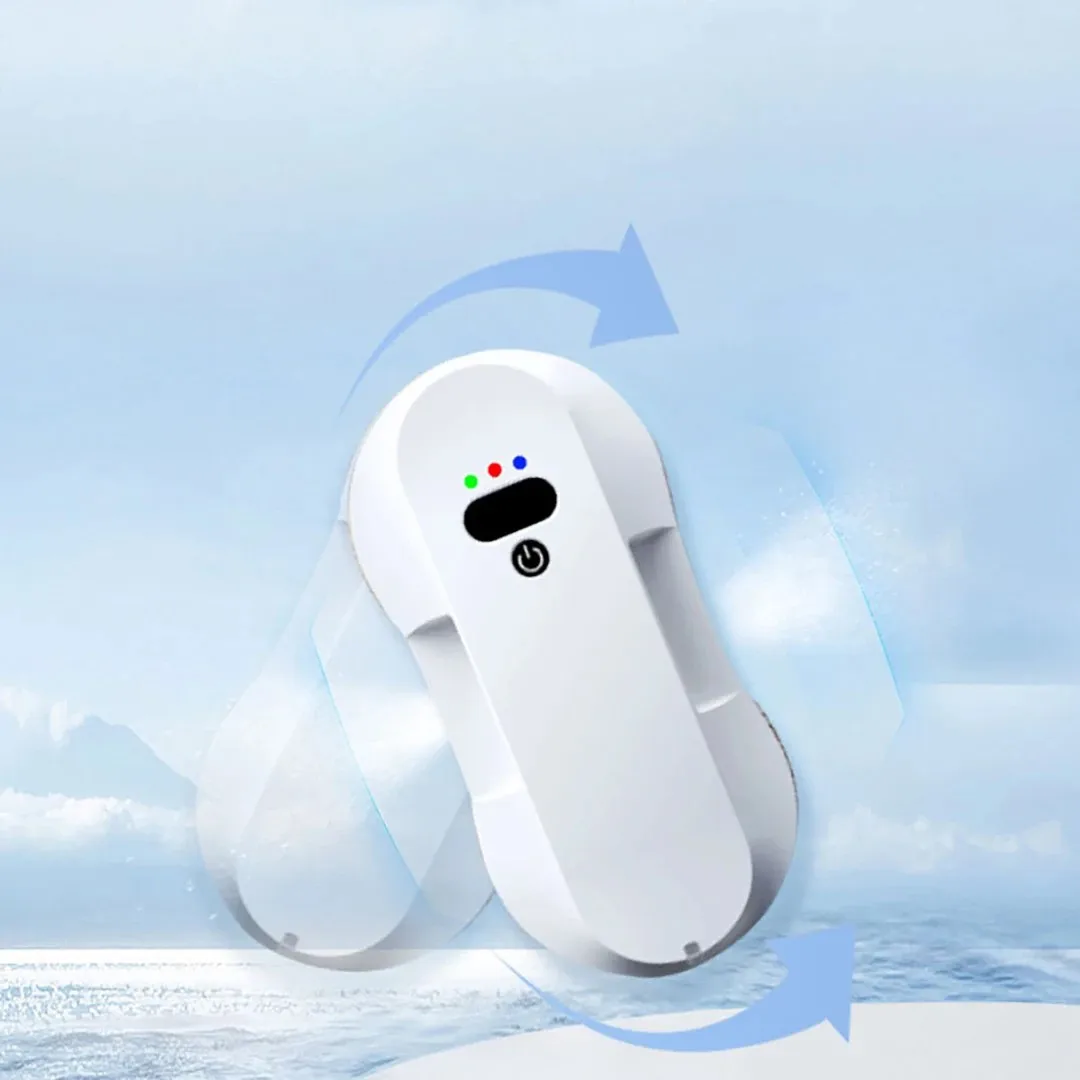 両面水スプレー家庭用電気窓インテリジェント水スプレー電気ガラスクリーニングロボット