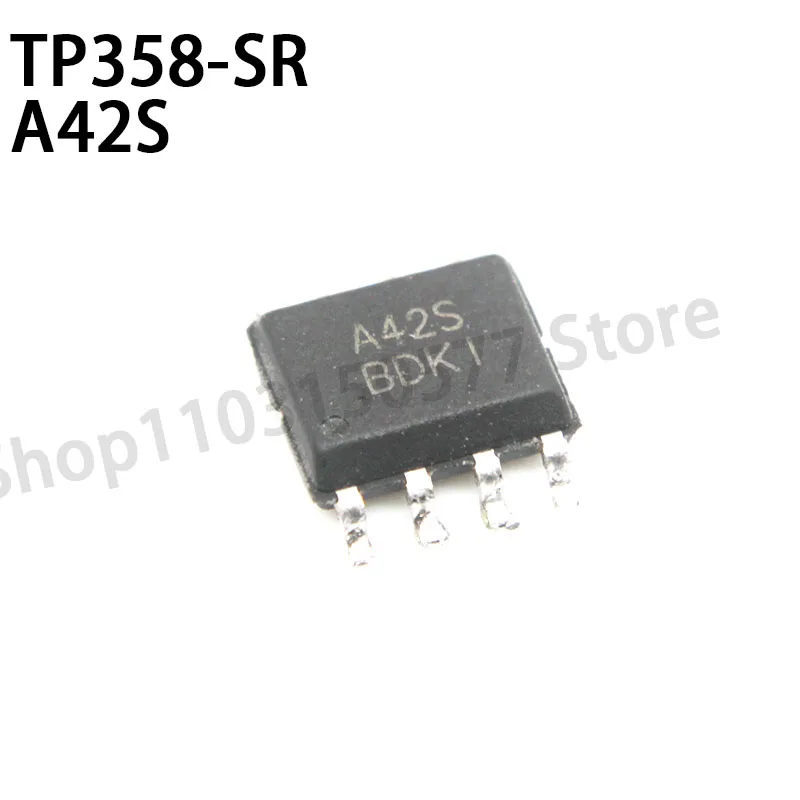 10piece TP358-SR A42S SOP-8 1MHz low-power operational amplifier IC chip